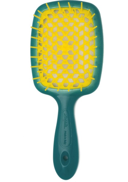 Superbrush Yeşil Sarı Saç Fırçası