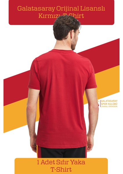 Orijinal Lisanslı Kırmızı Erkek T-Shirt Metin Oktay Baskılı Hediyelik Ahşap Kutulu modelleri