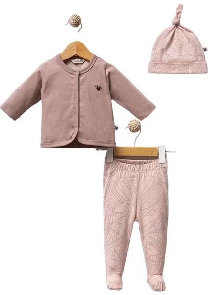 Tropical Cutie 5 Parça Hastane Çıkışı Pink