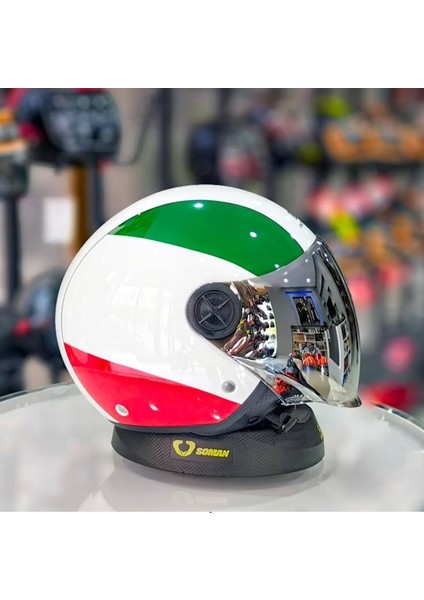 101 Yazlık Motosiklet Kaskı Italy
