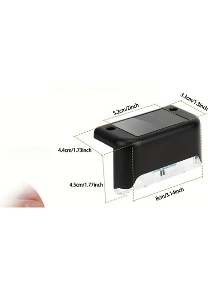 LED Işıkları Açık Bahçe Lambası , Güverte Lambası , Adım Lambası , Merdiven Lambası Su Geçirmez Bahçe Dekor modelleri