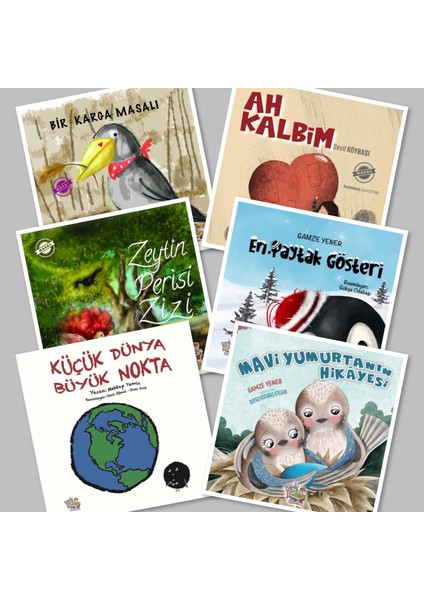 Okul Öncesi Masal Kitapları Set 1 (6 Kitap)