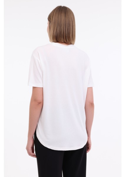 W-Kesha Tee 5fx Ekru Kadın Kısa Kol T-Shirt fiyatları