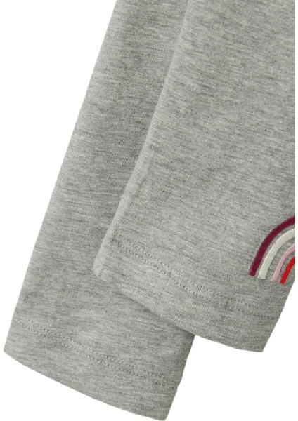 NMFBILINE LEGGING PB Gri Kız Çocuk Tayt modelleri