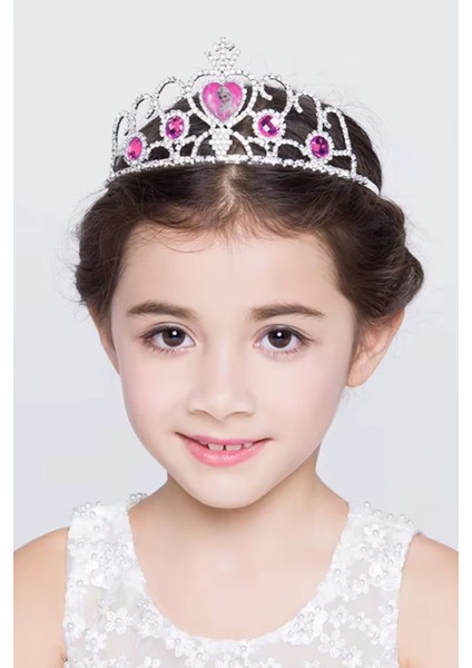 Prenses Elsa Konsept Kız Çocukları Için Parti Taç modelleri