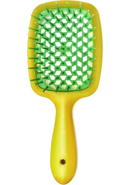 Superbrush Sarı Yeşil Saç Fırçası