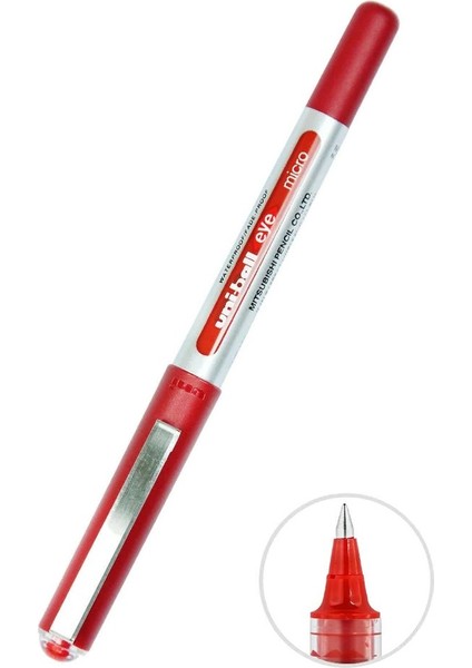 Pilot Kalem 1 Adet Uniball Eye Mikro 0.5 mm Roller Pilot Kalem UB-150 Roller Uçlu Likit Mürekkepli Pilot Kalem