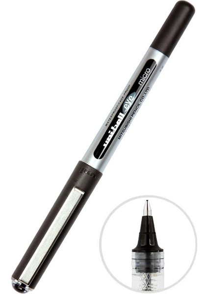 Pilot Kalem 1 Adet Uniball Eye Mikro 0.5 mm Roller Pilot Kalem UB-150 Roller Uçlu Likit Mürekkepli Pilot Kalem
