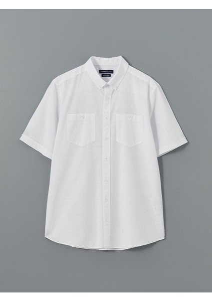 Lcwaıkıkı Classic Regular Fit Kısa Kollu Poplin Erkek Gömlek indirimleri