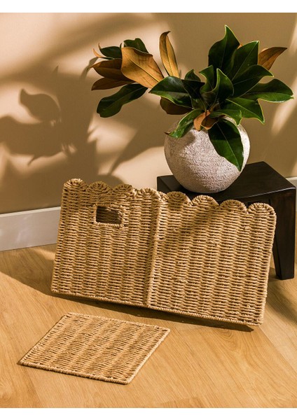 Lcw Home Hasır Sepet Organizer 27 cm