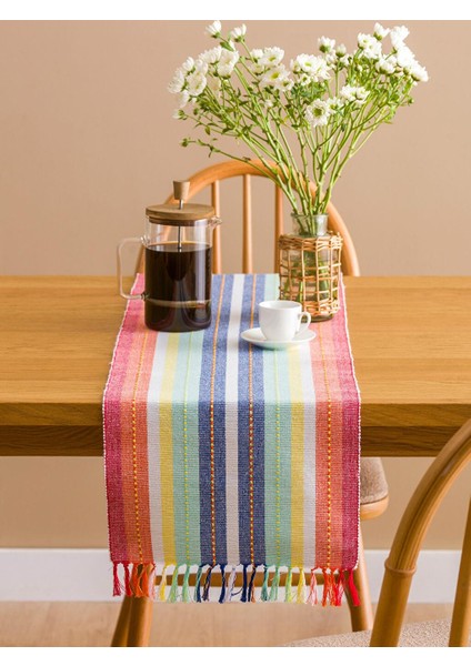 Lcw Home Karışık Çizgili ve Püsküllü Runner 40X110 cm fiyatları