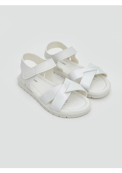 Lcw Steps Çapraz Bantlı Kız Çocuk Sandalet
