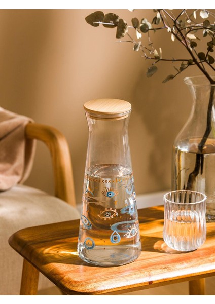 Lcw Home Karışık Göz Baskılı Baş Ucu Sürahisi 1100 ml