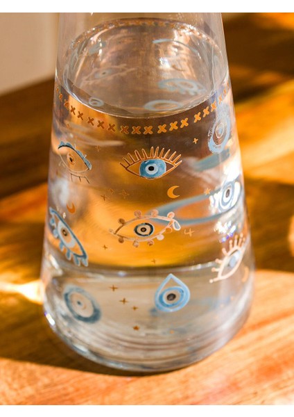 Lcw Home Karışık Göz Baskılı Baş Ucu Sürahisi 1100 ml