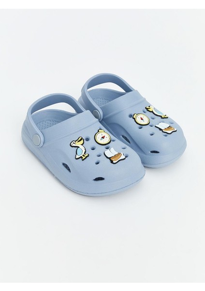 Steps Baskılı Erkek Bebek Plaj Sandaleti
