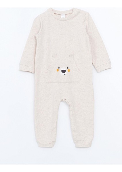 Lcw Baby Bisiklet Yaka Baskılı Erkek Bebek Tulum