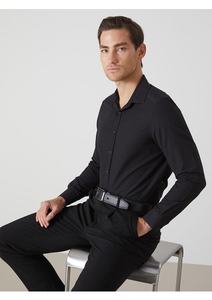 Lcwaıkıkı Formal Slim Fit Uzun Kollu Poplin Erkek Gömlek
