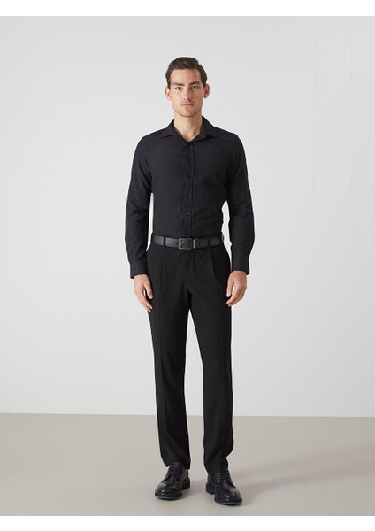 Lcwaıkıkı Formal Slim Fit Uzun Kollu Poplin Erkek Gömlek