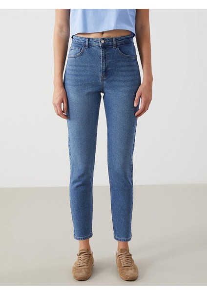 Lcw Jeans Slim Mom Kadın Jean Pantolon fiyatları