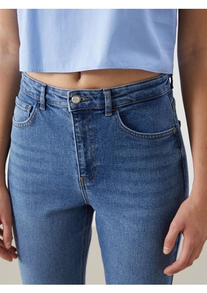 Lcw Jeans Slim Mom Kadın Jean Pantolon modelleri