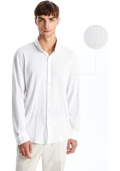 Lcw Vision Regular Fit Uzun Kollu Erkek Gömlek