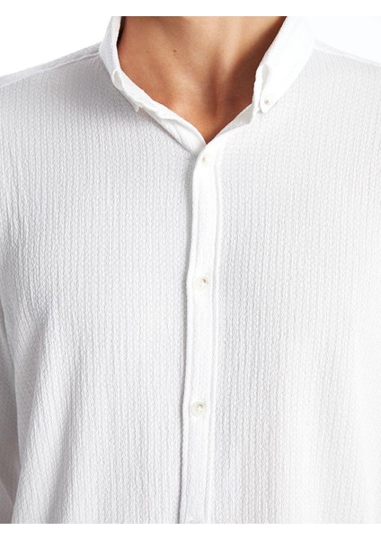 Lcw Vision Regular Fit Uzun Kollu Erkek Gömlek