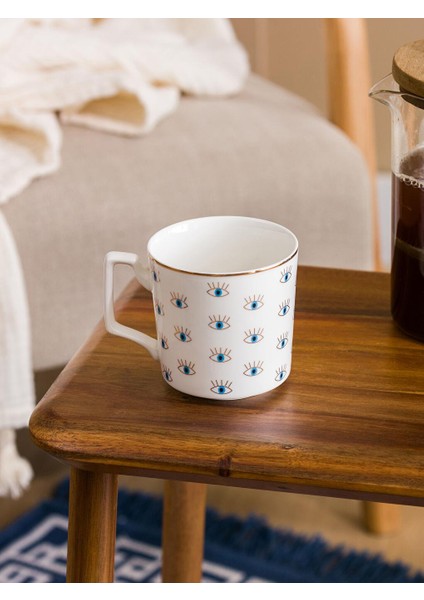 Lcw Home Göz Baskılı Porselen Kupa 360 ml