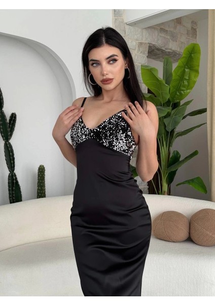 Shany Ip Askılı Elbise