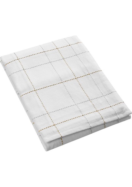 Lcw Home Çizgi Nakışlı Masa Örtüsü 150X200 cm