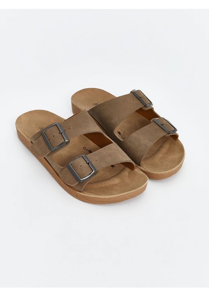 Lcw Steps Çift Bantlı Erkek Terlik