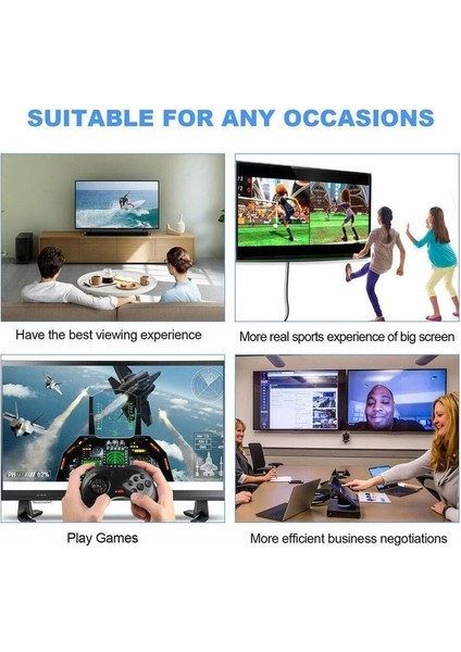 3 Metre - HDMI 2.1 Kablo Premium 8K@60Hz, 4K@120Hz, 4K@60Hz, 48GBPS Ultra Hd Ps4 Ps5 HDMI Kablosu
