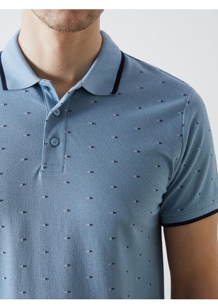 Lcwaıkıkı Classic Polo Yaka Kısa Kollu Desenli Pike Erkek Tişört modelleri