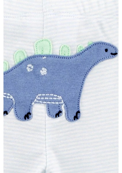 Erkek Bebek Body Pantolon Set 3'lü Paket Renkli