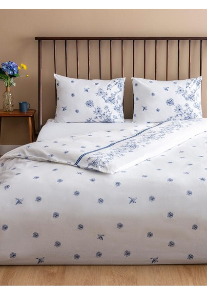 Lcw Home Çiçek Baskılı Çift Kişilik Nevresim Seti