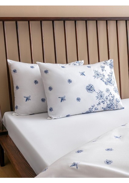 Lcw Home Çiçek Baskılı Çift Kişilik Nevresim Seti