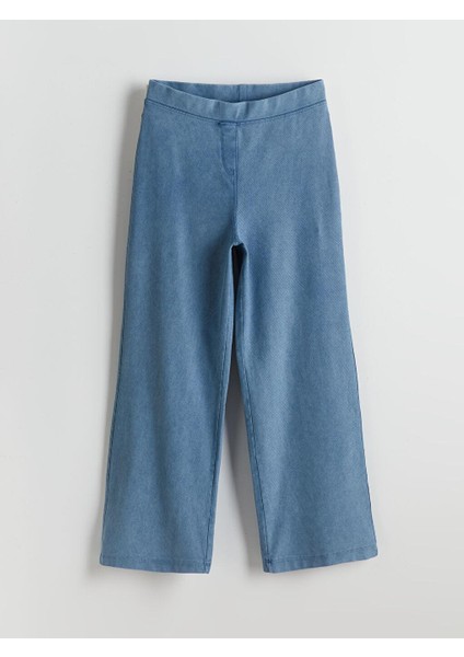 Lcw Kids Beli Lastikli Ispanyol Paça Kız Çocuk Tayt