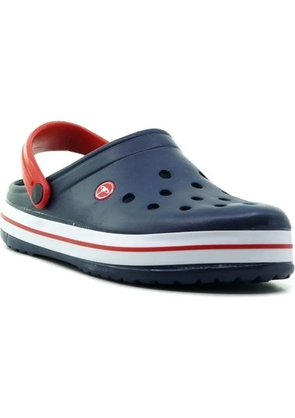 Akınalbella Kadın Sandalet Terlik Lacivert Kırmızı Tommy modelleri