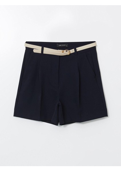 Lcw Vision Beli Kemerli Loose Fit Kadın Şort