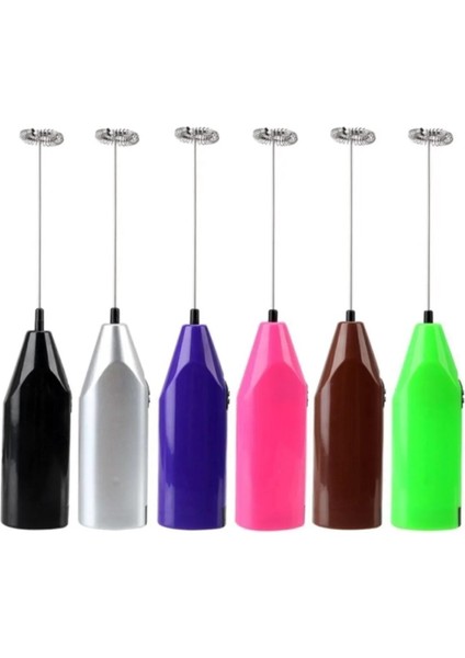 Pilli Mini Mixer Kahve Cappuccino Karıştırıcı Cappuccino Mikser