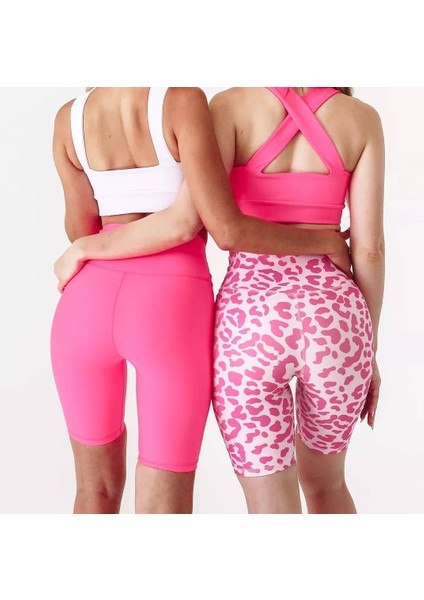 Leopar Desen Biker ( Bisikletçi ) Tayt modelleri