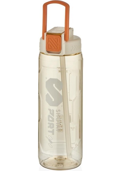 Sport Su Matarası Tritan Beyaz 800ML