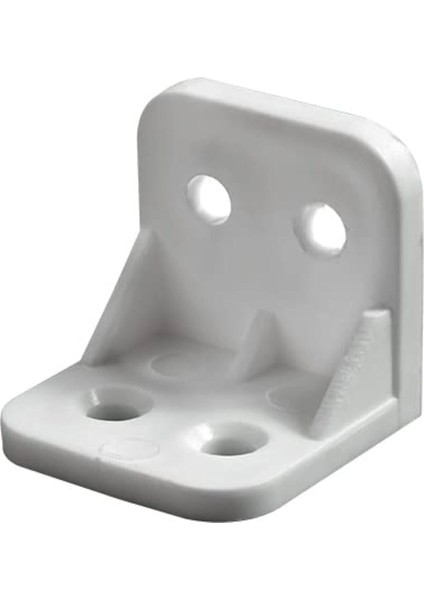 Beyaz Plastik Köşebent 26*26*3.5 (8 Adet)