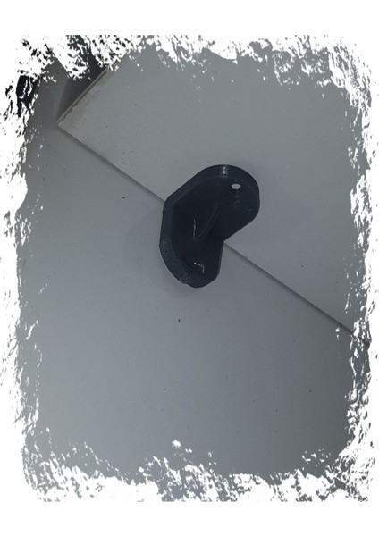 Siyah Plastik Köşebent 2 cm x 2 cm 8 Adet modelleri