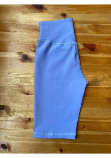 Neon Mavi Biker ( Bisikletçi ) Tayt indirimleri