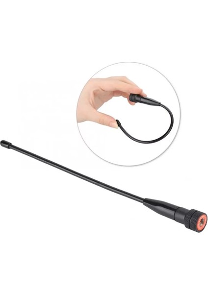 Esnek Sma Erkek Dual Band Vhf/uhf Telsiz Anten fiyatları