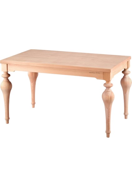 Soma 140 Lık Torna Masa Cilasız Ham Ahşap