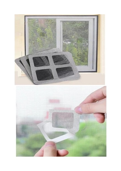 15 Adet Yapışkanlı Kesilerek Kullanılabilir Yırtık Kapı-Pencere Sinekliği Onarım Tamir Bandı fiyatları