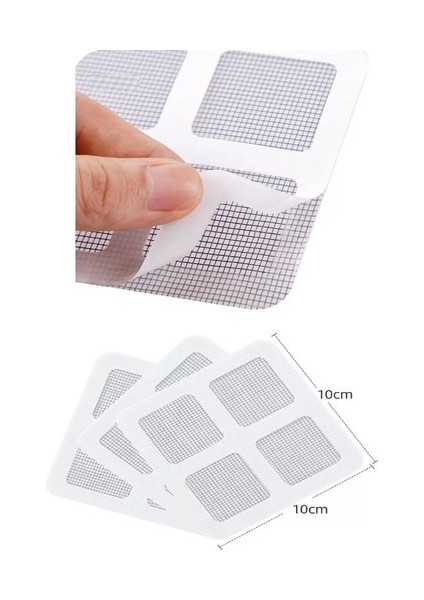 15 Adet Yapışkanlı Kesilerek Kullanılabilir Yırtık Kapı-Pencere Sinekliği Onarım Tamir Bandı modelleri