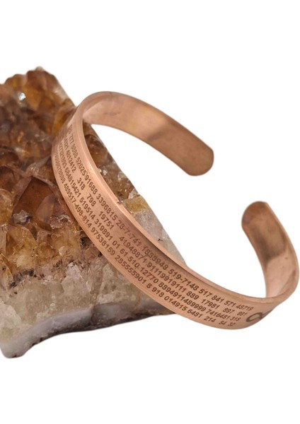 Sayı Sekanslı Şans Bakır Bileklik fiyatları