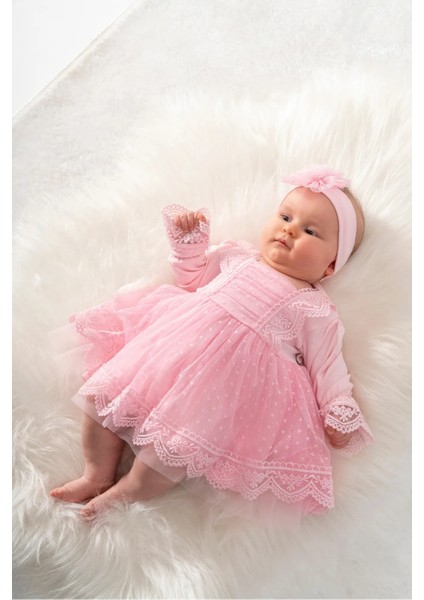 Kız Bebek Mevlüt Elbisesi Fransız Dantelli Mevlit Takımı Bebek Mevlütlük Seti fiyatları